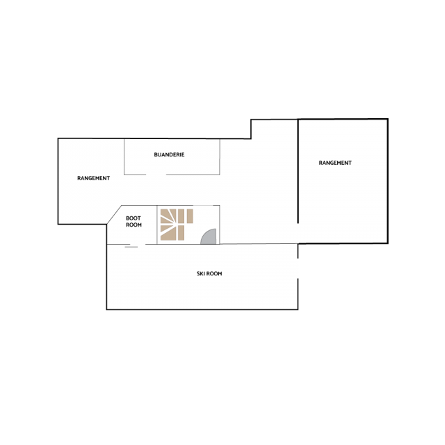 CHALET CRISTAL SOUS-SOL