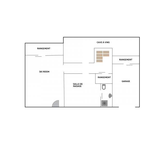 CHALET GRANIT SOUS-SOL