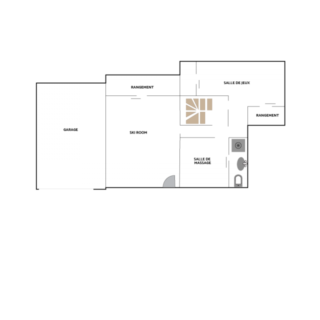 CHALET TERRE SOUS-SOL