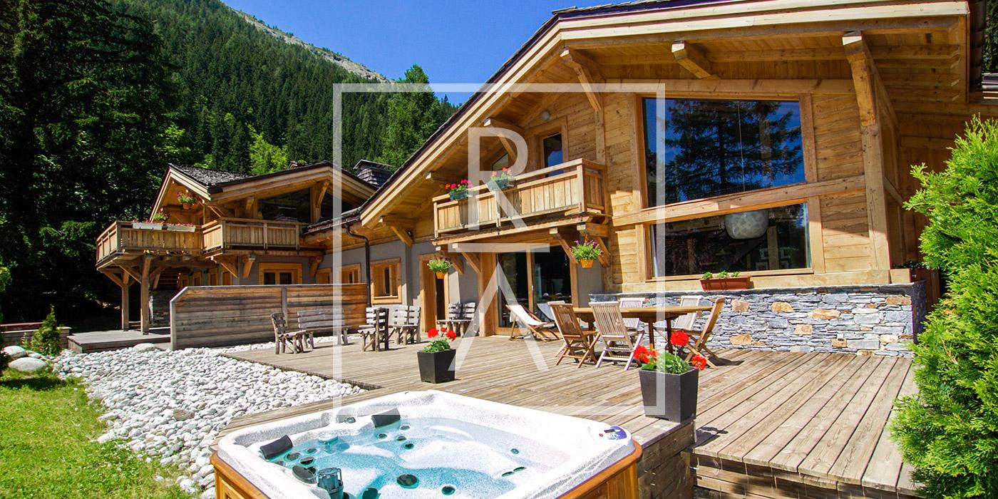 Location de Chalets Chamonix - Chalet Terre Les Rives d'Argentière